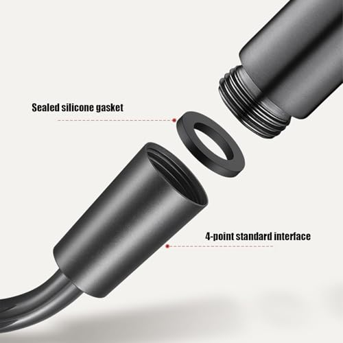 Inodoro bidet sprayer con manguera y conector para baño y mascotas 7