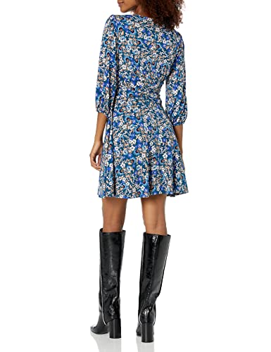 Image of Vince Camuto Women's Stretch Printed Tie Front Dress