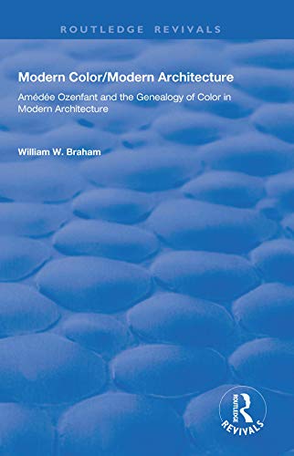 Amédée Ozenfant livre architecture moderne et la généalogie de la couleur