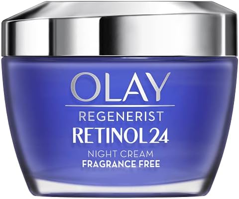 Olay Regenerist Retinol24 Night Face Cream Moisturiser With Retinol and Vitamin B3 50 ml, Fragrance