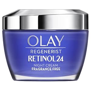 Olay Regenerist Retinol Night Cream, Unique Formula With Retinol & Vitamin B3, 14 Sleep To Smooth & Glowing Skin, 50ml…