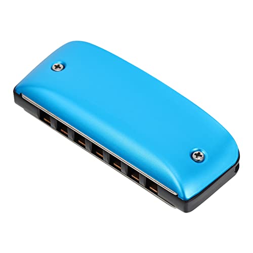 Sosoport 1pc Diatonic Harmonica Key C Portable Music Instrument for Beginners and Students Compact and Elegant Design for Musicians Six Color Options