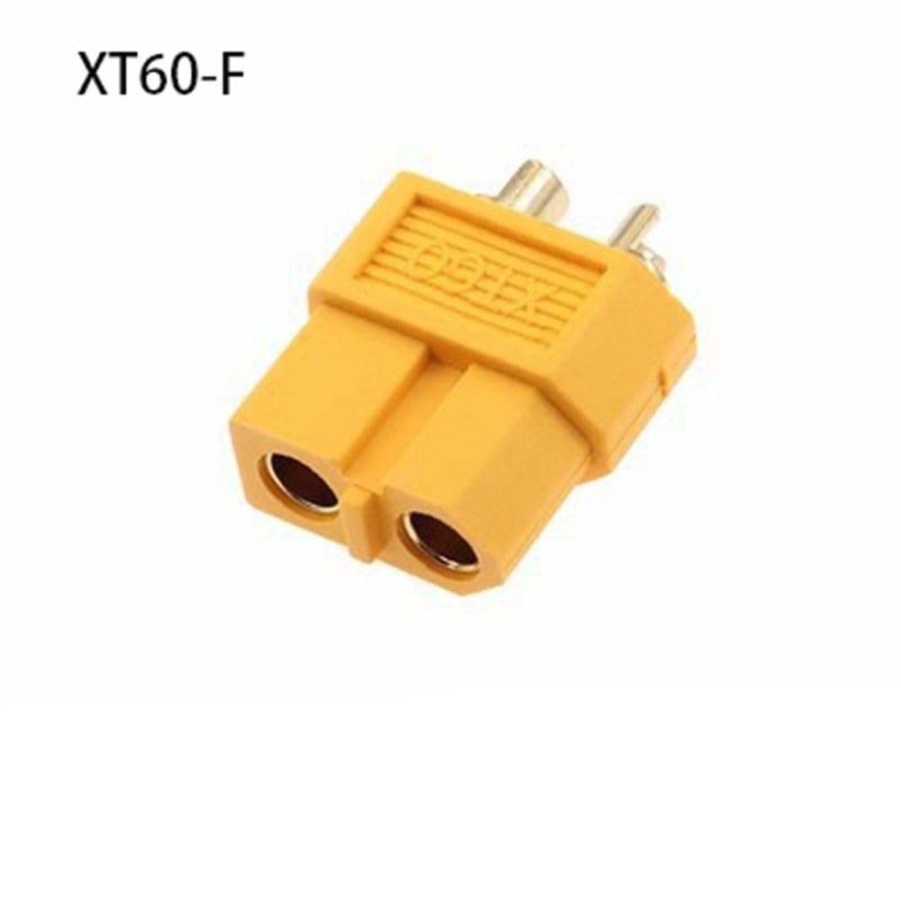 MR30/XT60 Female XT30 XT90U XT60H Male Connector Wire Cable for RC Aircraft Battery RC Remote Control Model Battery(XT60-F)