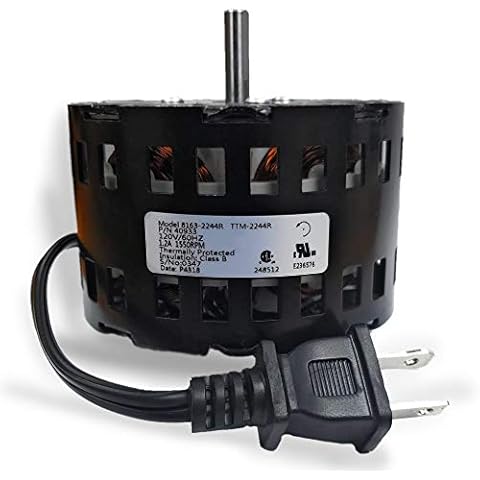 3.3 Inch Diameter Vent Fan Motor Direct Replacement for Nutone/Broan 40933, 86933, 8693000, JA2B104N Cover