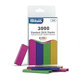 Standard (26/6) Metallic Color Staples - Pack of 3000