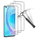 Compatibilidad: Diseñado para Honor 50 Lite. También se puede adaptar a HUAWEI nova 8i. El vidrio templado no cubrirá el 100% de la pantalla; deja espacio extra alrededor del borde para que sea compatible con la carcasa.