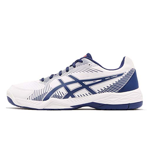 Tênis Asics Gel Task Branco e Azul-41