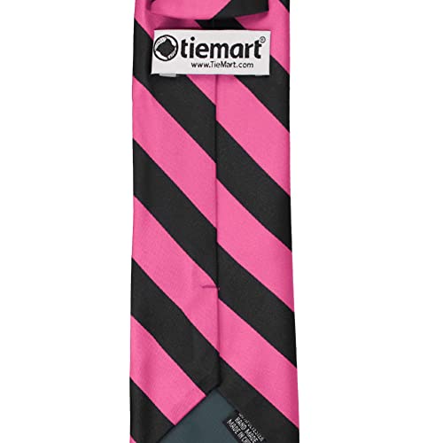 Image of tiemart Men's Striped Tie Standard Length