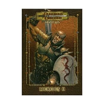Hardcover Dungeons and Dragons Miniatures: Heroes II Book