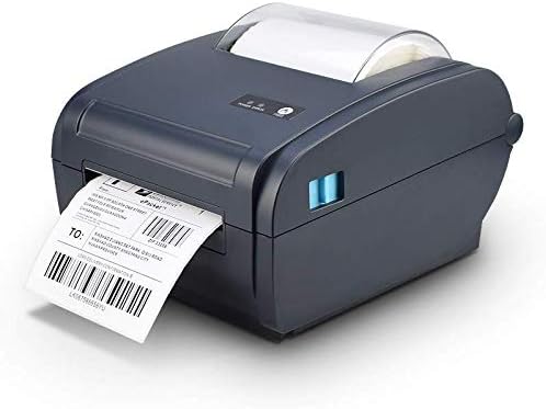 Thermal Shipping Label Printer, 4x6 Labels, High-Speed 150mm/s, Compatible with Windows & Mac, USB Label Maker for E-commerce