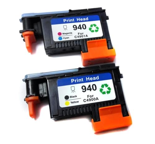 Pièce de rechange tête d'impression 940 alternative C4900A C4901A OfficeJet Pro 8500w