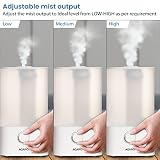 AGARO Breeze Cool Mist Ultrasonic Humidifier & Aroma Diffuser (2.5L) — view 2