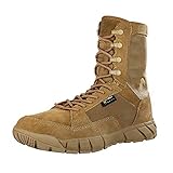 PAVEHAWK Men's 8 inch Tactical Boots Outdoor Casual Lightweight Coyote Military Boots for Hiking Wor