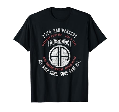 D-Day 75th Anniversary 82nd Airborne WWII Camiseta vintage Camiseta