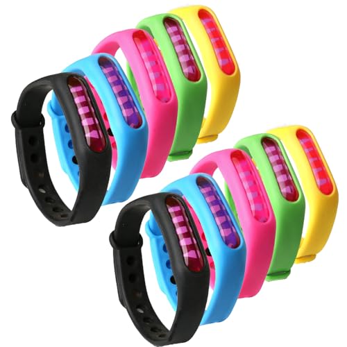 Bronoir Mücken-Abwehrband Bronoir Mückenabwehrband Armband Kinder (10 Stück gemischt)