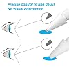 Ailun 3 Pack Apple Pencil Tips Replacement,Compatible with Apple Pencil 1st and 2nd Gen,Penlike Metal Nib Wear-Resistant Pen Needle Stylus Tip,Precise Control White