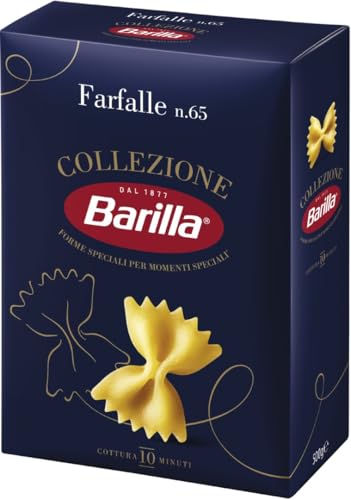 Barilla Collezione Farfalle Pasta aus hochwertigem Hartweizen immer al dente, (1 x 500 g)