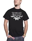 machine Washable Danzig T Shirt Classic Outline Band Logo Horned Skull offiziell Herren Nue
