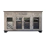 Benjara Zia 72 Inch Sideboard...