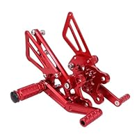 Amazon.co.jp: バイク ステップ オートバイ CNC 調整可能なフットペグ