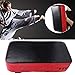 YOUTHINK Foot Target Shock Absorption Kick Target Kick Mitt Martial Arts Taekwondo Kickboxing (Black Red)