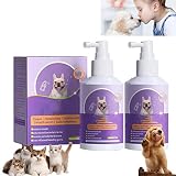 PRATAK Pet Oral Spray Clean Teeth,Teeth Cleaning Spray for Dogs & Cats,Pet Breath Freshener Spray Ca