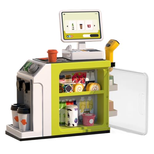 Jouet d'apprentissage précoce style comptoir de caisse réaliste