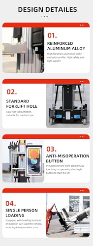 Portable Single Mast Aluminum Alloy Lift 8m–12m – Electric One-Man Aerial Platform for Facility Repair - Thumbnail 6