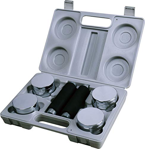 Body Sculpture BW811 5KG Chrome Dumbbell Combination Set
