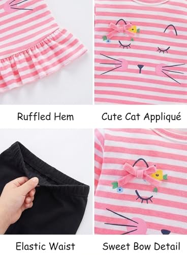 Image of Adorable Cute Toddler Baby Girl Clothing 2pcs Outfits