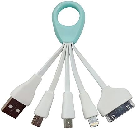 Small Ring Delayed Four data lines for iPhone 5 / 5C / 5S / 6 / 6 Plus Samsung NOTE 3/S5/Micro USB iPad Mini iPod Touch 5th Air