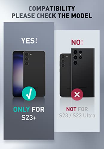 i-Blason Armorbox for Samsung Galaxy S23 Plus Case with Stand & Belt-Clip [Built-in Screen Protector] [2 Front Frames] [Military-Grade Protection] Full-Body Rugged Bumper Case with Kickstand (Green)