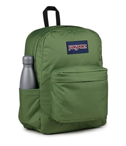 Image of JanSport Superbreak Backpack - Durable, Lightweight Premium Backpack, Cargo Green