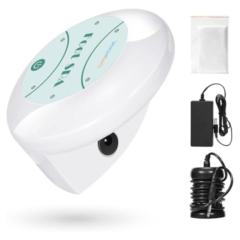 Portable Ionic Detox Foot Bath Machine, Ionic Detox Foot Spa Chi Cleanse with 5 Liners for Home Use Spa Club Salon or Holiday Travel Gift US Stock(Tub not Include) Cover
