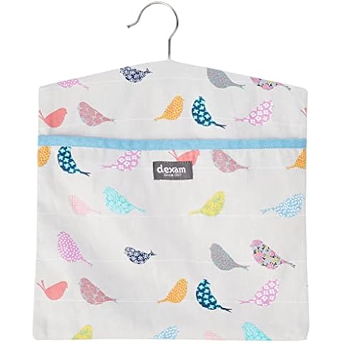 Dexam Little Birds Cotton Peg Bag Cover