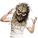 Muised Halloween Mask Scary Halloween Scarecrow Mask for Adults Realistic Evil Scarecrow Mask Horrible Halloween Decor Horror Masquerade Mask Cosplay Party Props