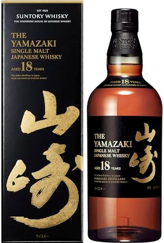 Suntory Yamazaki 18 Years Single Malt Whiskey, 23.7 fl oz (700 ml)