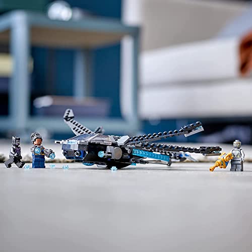 76186 LEGO® Marvel Avião Dragão de Black Panther; Kit de Construção (202 peças)