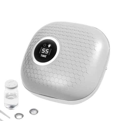 Limpiador De Lentillas, Máquina De Limpieza Inteligente Para Lentes De Contacto Blandas Y Rígidas, Dispositivo Recargable De Limpieza Diaria Para Viajes Colegio Exteriores Vacaciones Hogar