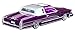 Revell 85-4438 Custom Cadillac Lowrider Model Car Kit 1:25 Scale 110-Piece Skill Level 5 Plastic Model Building Kit , Purple