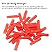 Cunyuer 1000 PCS Tile Wedges, Tile Leveling Wedges, 0.2in Tile Leveling System, Red Tile Leveler Tools for Wall Floor Tile & Stone Installation