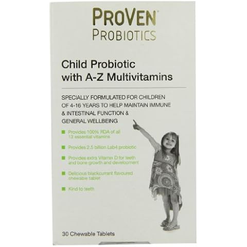 Vega Proven Child Probiotic with A-Z Multivitamins - Pack of 30 Chewable Tablets Cover