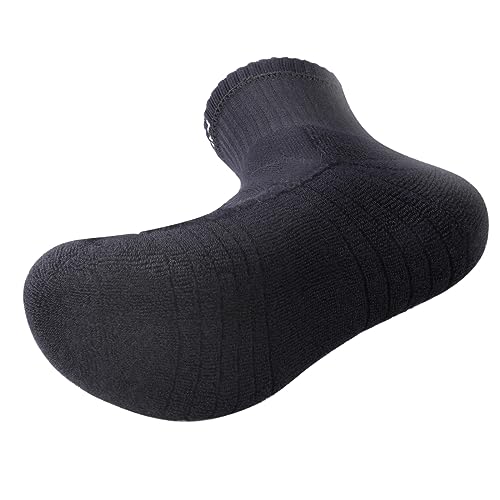 Mens Ankle Socks For Men, Breathable Wicking Cushioned Gym Running Athletic Socks Casual Quarter Socks, 5 Pairs3