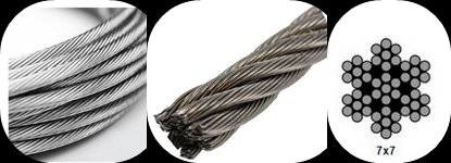 Cavo Per Aeromobili Zincato 7*7 8.0mm Fune In Acciaio Zincato - Cina - Foto 11