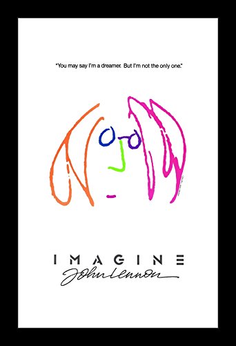 Wallspace John Lennon 11x17 Framed Poster