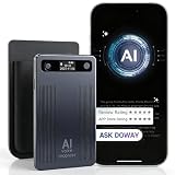 AI Voice Recorder, Transcribe & Summarize with AI, App Control, Supports 120+ Languages for Lectures, 64GB Memory, Audio Recorder for Lectures, Meetings, Calls,Blue