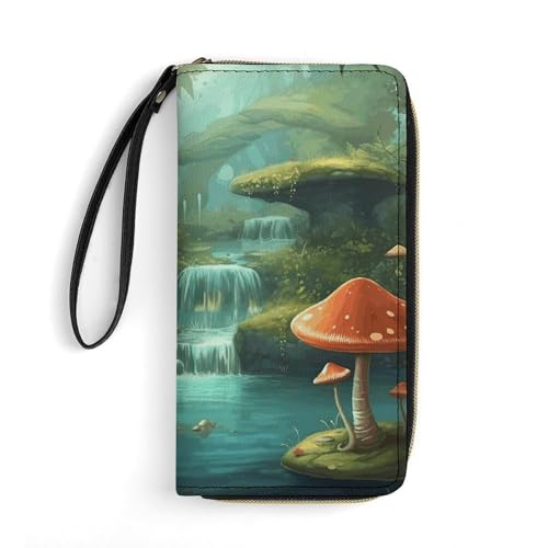 Portefeuille en cuir compact pour style de vie en déplacement avec rangement cartes