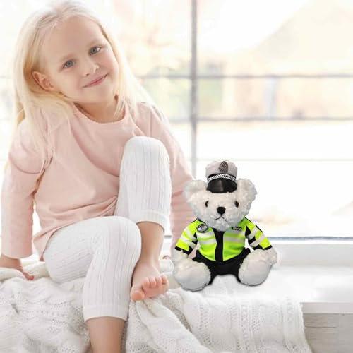 Ours en peluche doux avec robe le cadeau de naissance idéal