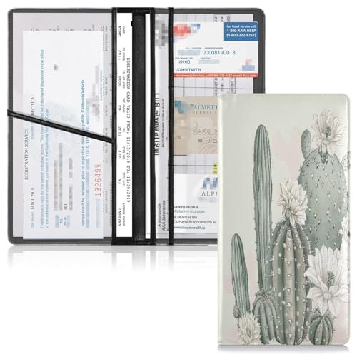 Organizador de Documentos para Auto Cuero miniatura 2