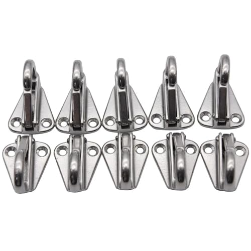10/5PCS 316 In Acciaio Inox Parafango Gancio Gancio A Molla A Scatto Collegare La Corda Marine Fending Ganci Marine Hardware Barche Accessori